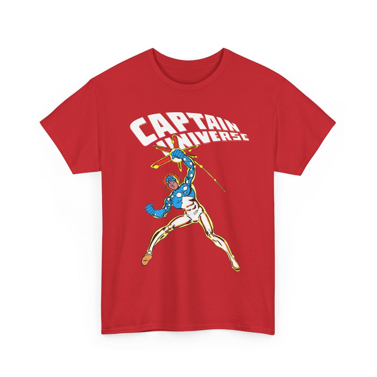 Captain Universe T-Shirt - Steve Ditko Art - Micronauts Character - Marvel Comics
