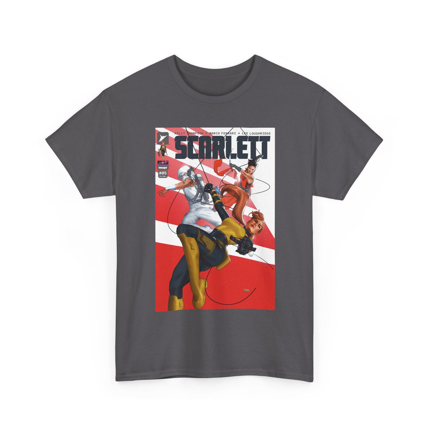 Scarlett #5 T-Shirt - Taurin Clarke Art - G.I. Joe