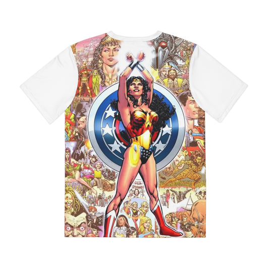 Wonder woman All-Over Print Tee (Polyester) - Phil Jimenez Art - DC Comics (IMPROVED PLACEMENT AND PRINTING TECHNIQUES)