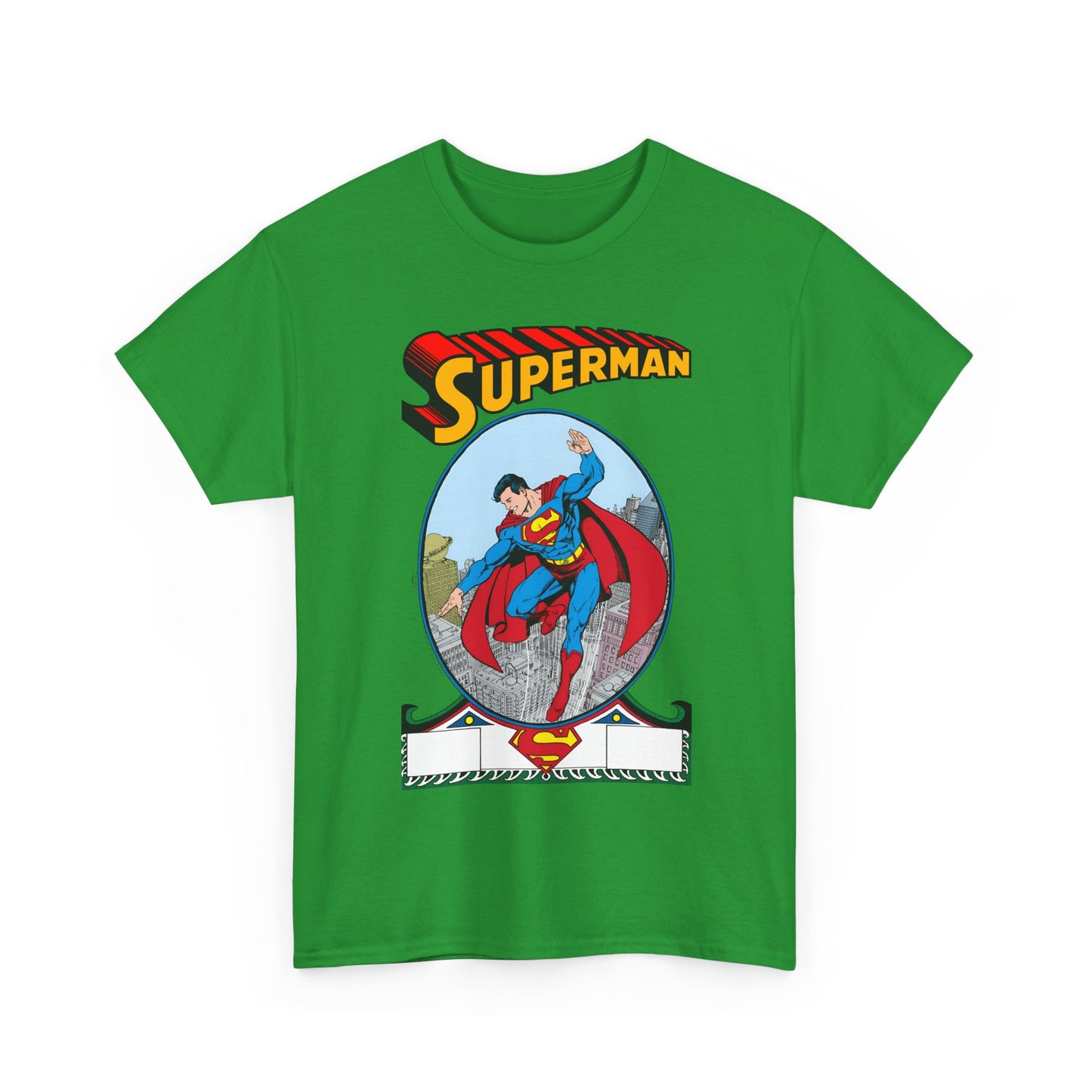 Superman T-Shirt - George Perez Art - #1 Homage Cover - Metropolis, Man of Steel, Daily Planet, Clark Kent - DC Comics