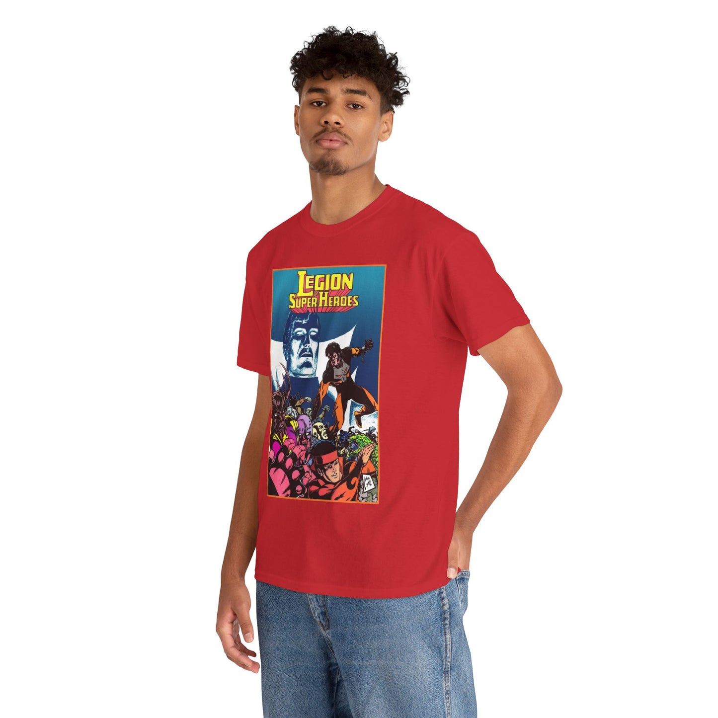 Legion of Super-Heroes T-Shirt - Steve Lightle Art - Timber Wolf - DC Comics