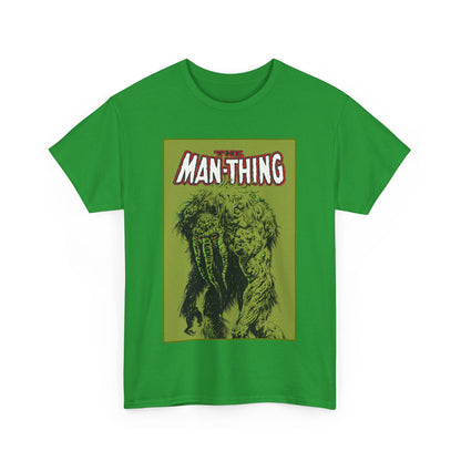 Man-Thing T-Shirt - Marvel Comics - Whatever Knows Fear Burns At The Touch - Swamp Monster