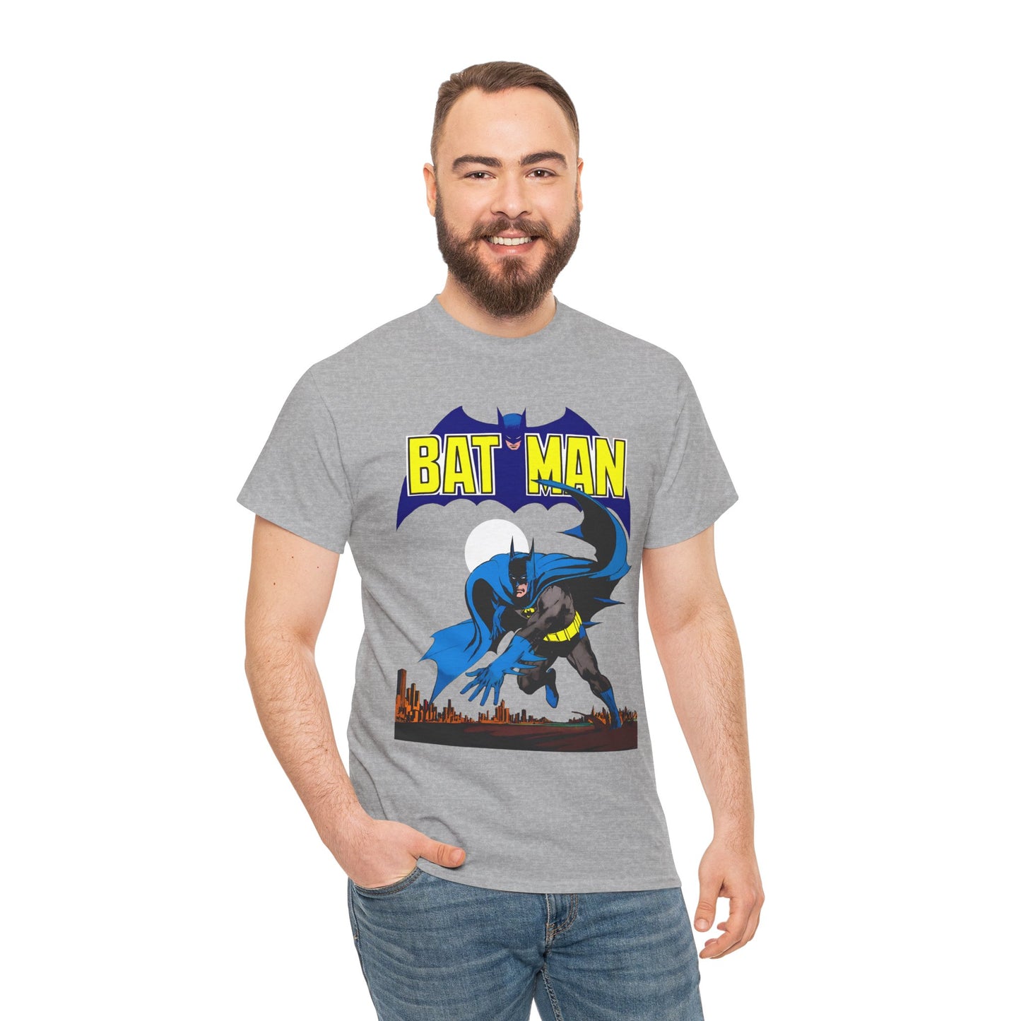 Batman Treasury Edition T-Shirt - Neal Adams Art - C-25 - Gotham City, Dark Knight Detective - DC Comics