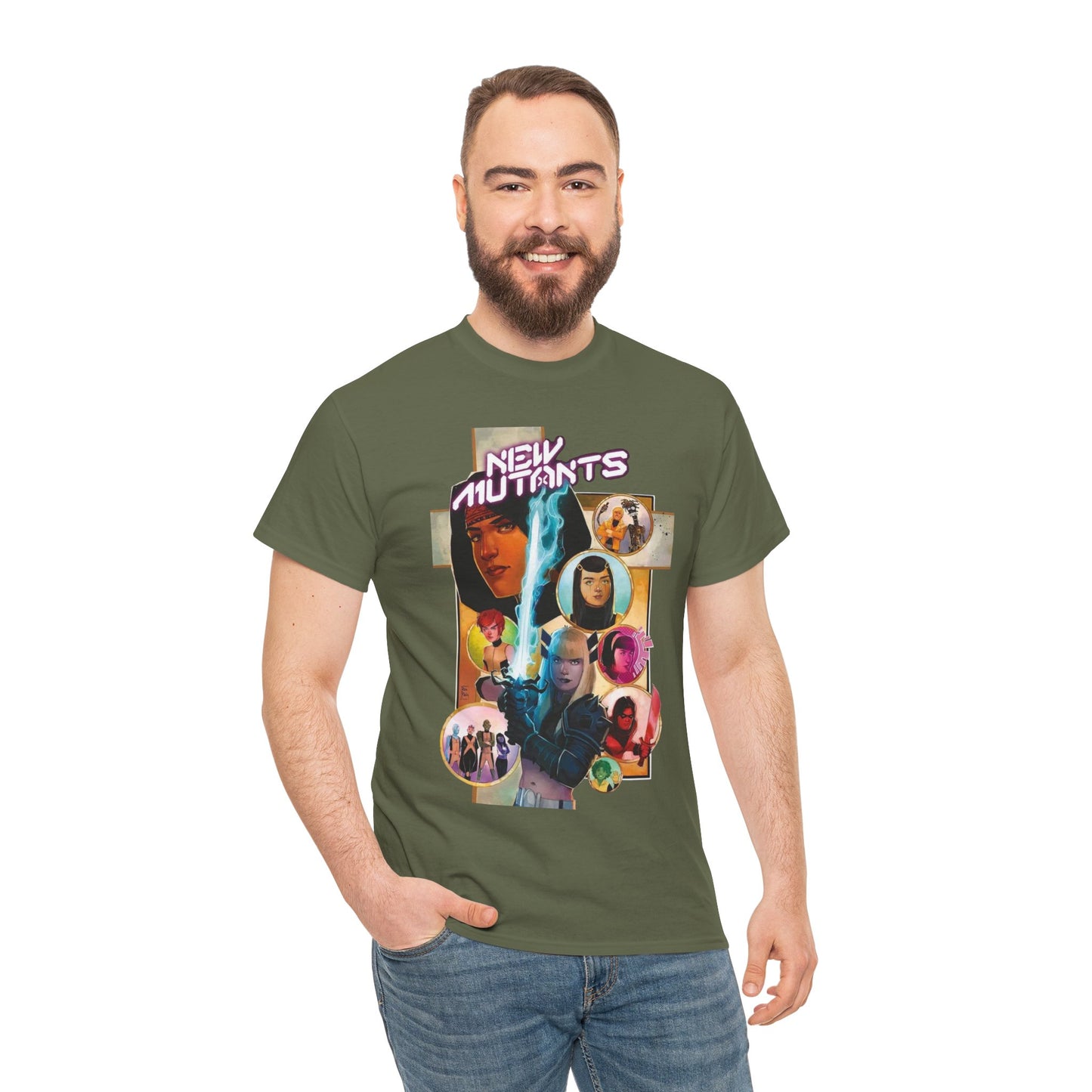 New Mutants T-Shirt - Rod Reis Art - #29 Variant Cover Art - Marvel Comics