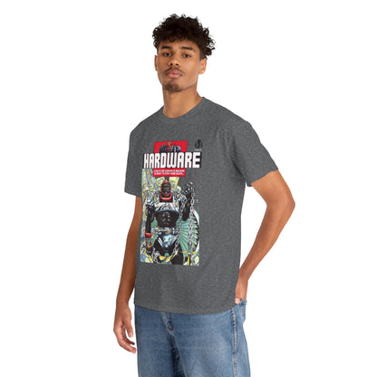 Hardware T-Shirt - Denys Cowan Art - Curtis Metcalf Vs Edwin Alva - Milestone Media - DC Comics
