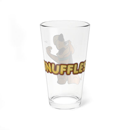 Snuffles Pint Glass, 16oz - Quick Draw McGraw Show Character - Hanna-Barbera Cartoon 1960s TV - Bloodhound Dog