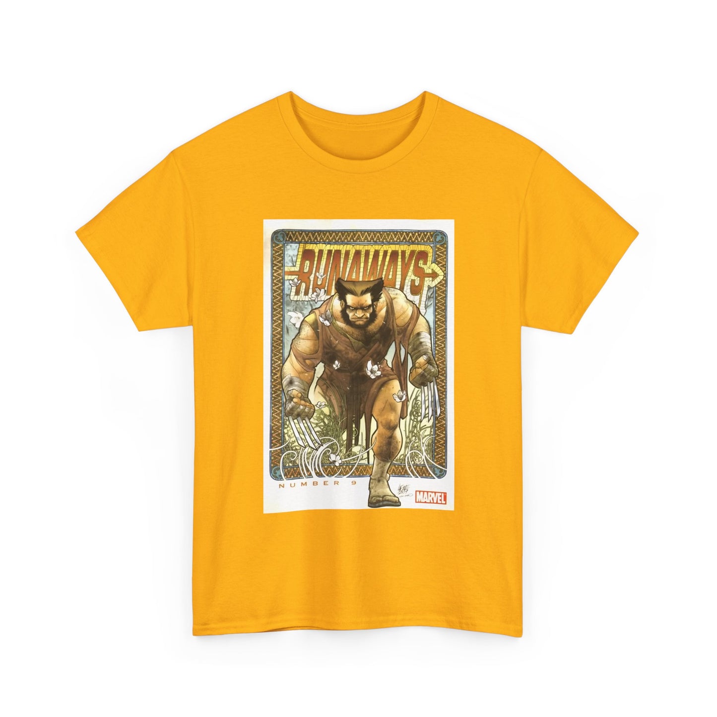 Wolverine T-Shirt - Runaways #9 Cover Art - Marvel Comics