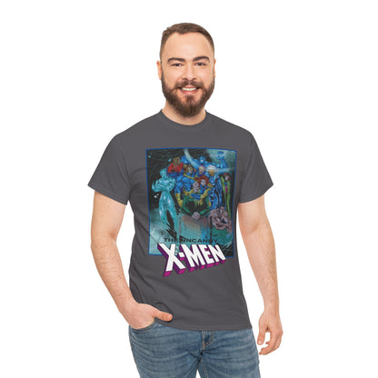 Uncanny X-Men T-Shirt - Joe Madureira Art - #337 Cover Art - Cyclops, Gambit, Wolverine, Storm, Iceman, Professor X - Marvel Comics