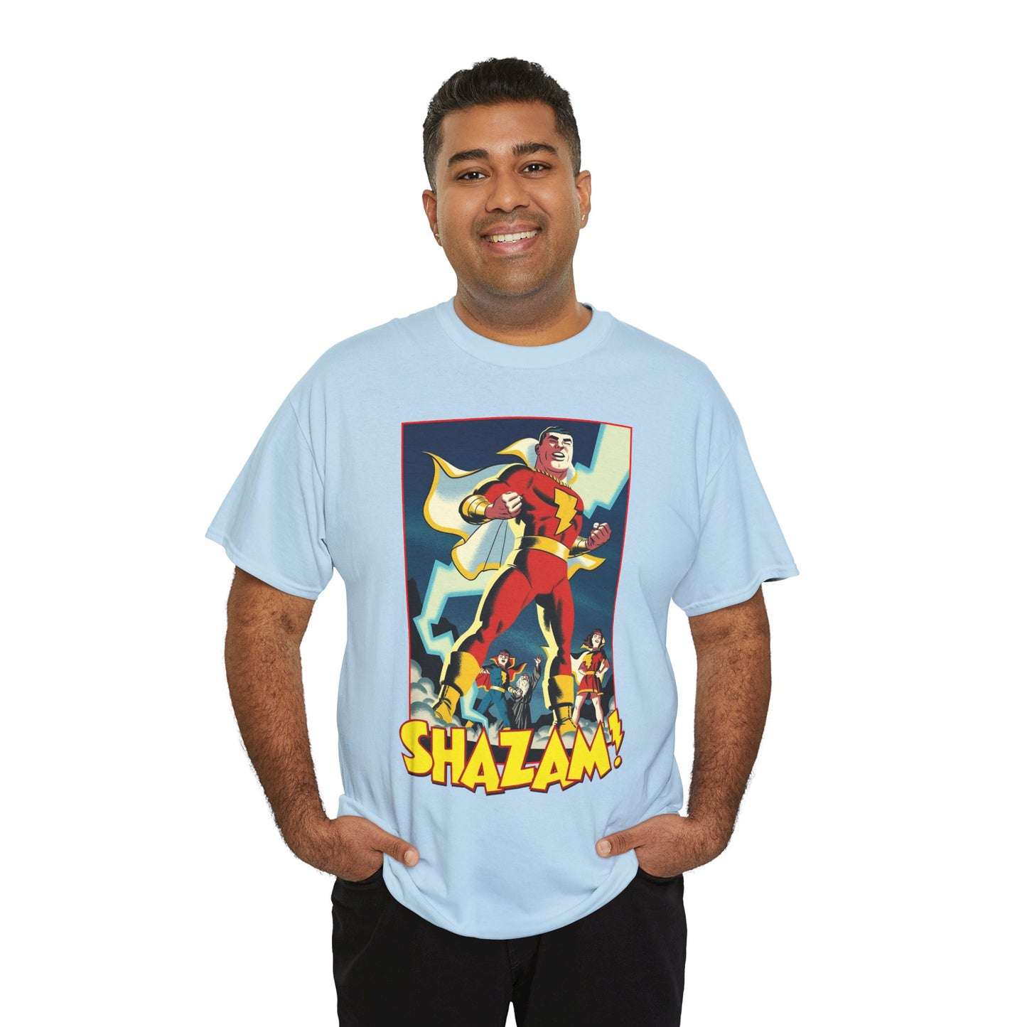 Shazam T-Shirt - Michael Cho Art - Marvel Family - Mary Marvel, Captain Marvel Jr - DC Comics