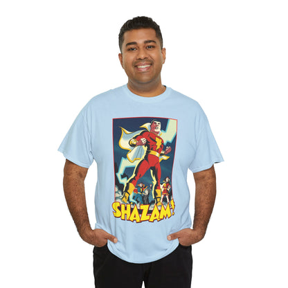 Shazam T-Shirt - Michael Cho Art - Marvel Family - Mary Marvel, Captain Marvel Jr - DC Comics