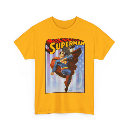Superman With Eagle T-Shirt - Ariel Olivetti Art - DC Comics