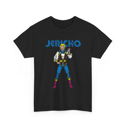 Jericho T-Shirt - George Perez Art - New Teen Titans Member - Son of Deathstroke, Brother of Ravager - DC Comics