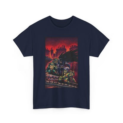 Batman & Teenage Mutant Ninja Turtles T-Shirt - Kevin Eastman Art - TNMT - DC Comics