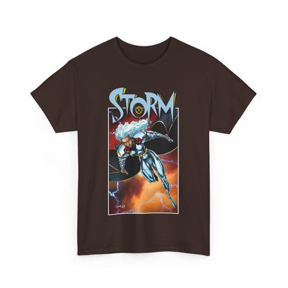 Storm T-Shirt - Jim Lee Art - Ororo - Uncanny X-Men Member & Leader - Heroic Mutant - Marvel Comics