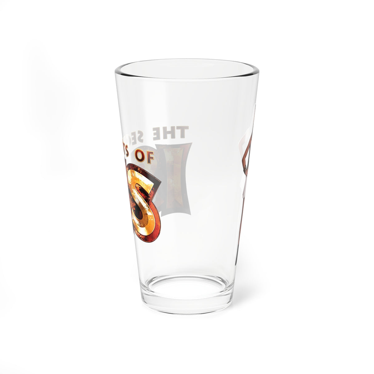 Secrets of Isis Pint Glass 16 oz - Joanna Cameron Filmation 1970s TV Series