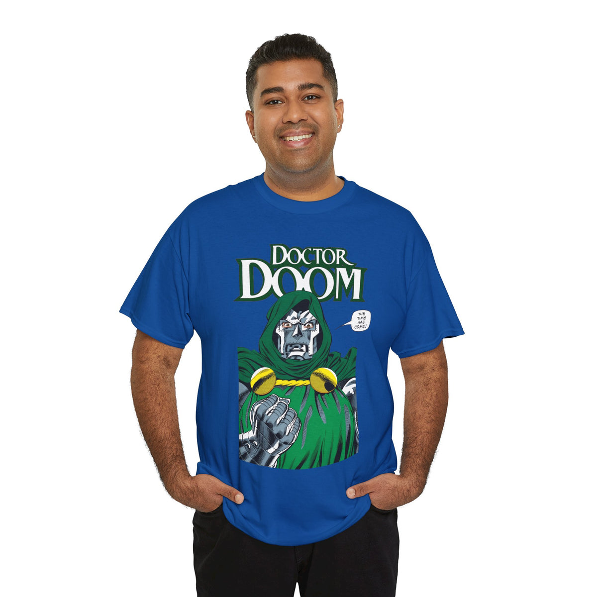 Doctor Doom T-Shirt - John Byrne Art - Fantastic Four Foe - 2026 Avengers Doomsday Movie - Marvel Comics