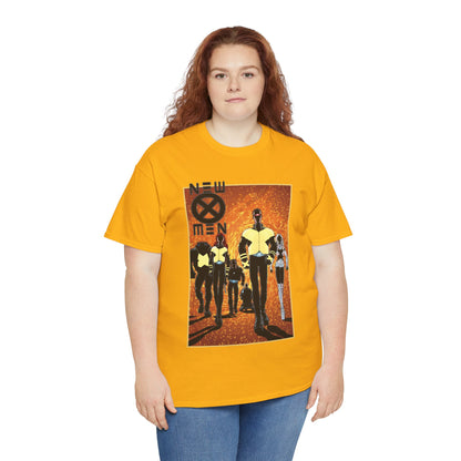 New X-Men T-Shirt - Frank Quitely Art - Wolverine, Cyclops, Jean Grey, Beast, Professor X - Marvel Comics - Grant Morrison Run