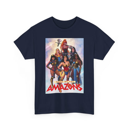 Tales of the Amazons T-Shirt - Nicola Scott Art - Wonder Woman, Wonder Girl, Troia, Nubia, Artemis, Queen Hippolyta, Yara Flor, Donna Troy - DC Comics