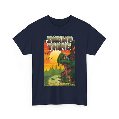 Swamp Thing T-Shirt - Paris Cullins & Pat Broderick Unreleased Cover Art - DC Comics Vertigo