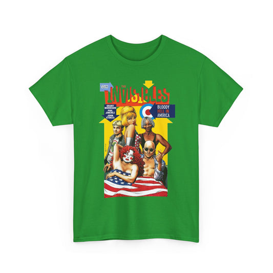 Invisibles: Bloody Hell in America T-Shirt - Brian Bolland Art - DC/Vertigo Comics