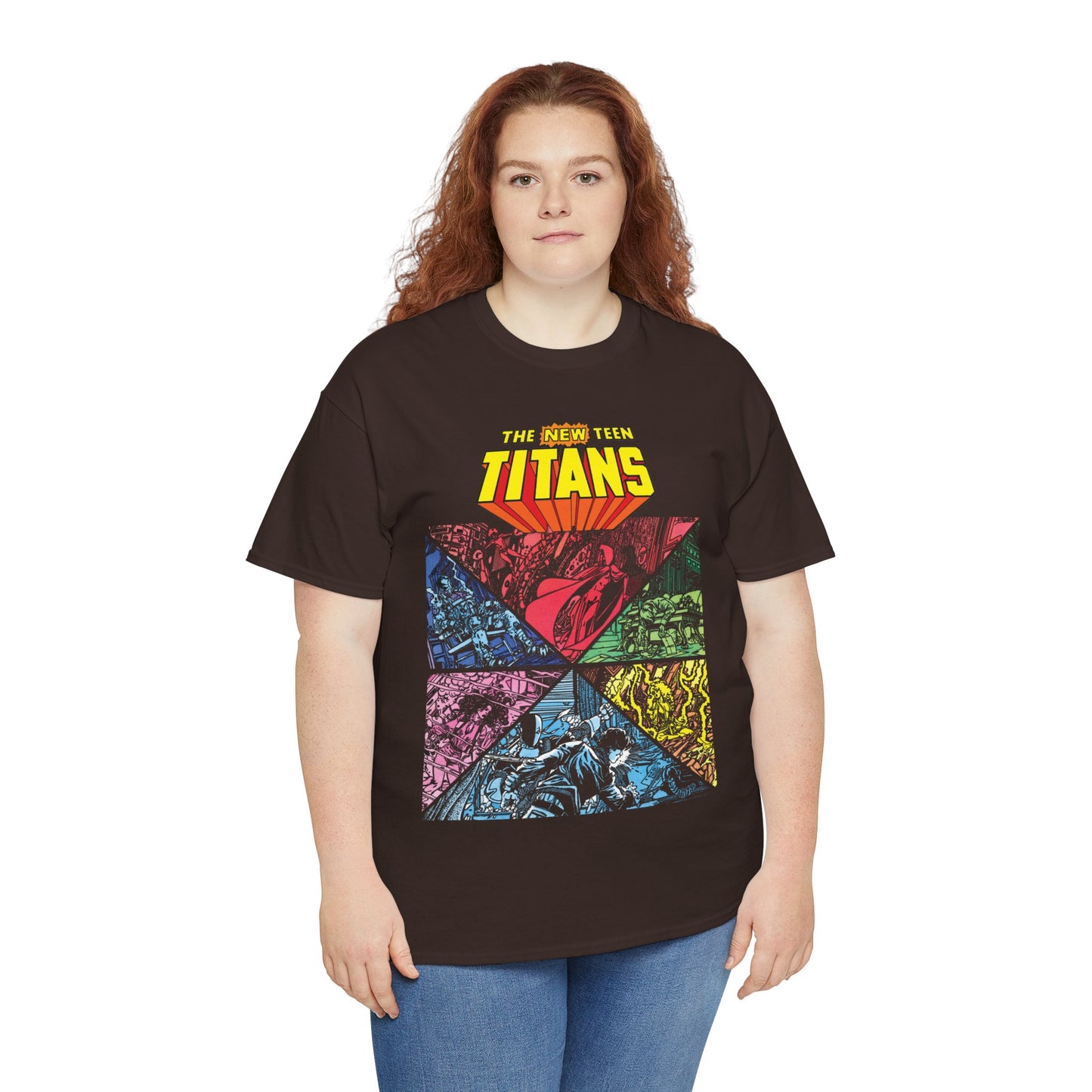 New Teen Titans T-Shirt - George Perez Art - Judas Contract - Betrayal - Tales of the Teen Titans #43 Cover Art - DC Comics