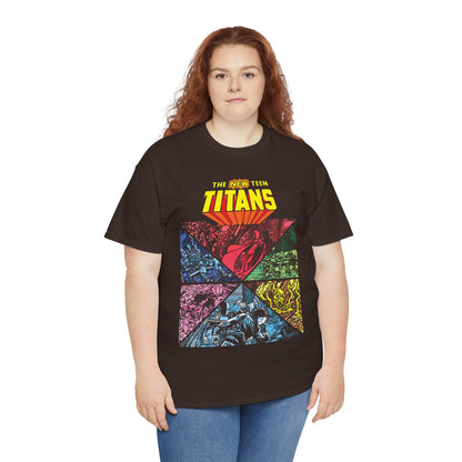 New Teen Titans T-Shirt - George Perez Art - Judas Contract - Betrayal - Tales of the Teen Titans #43 Cover Art - DC Comics