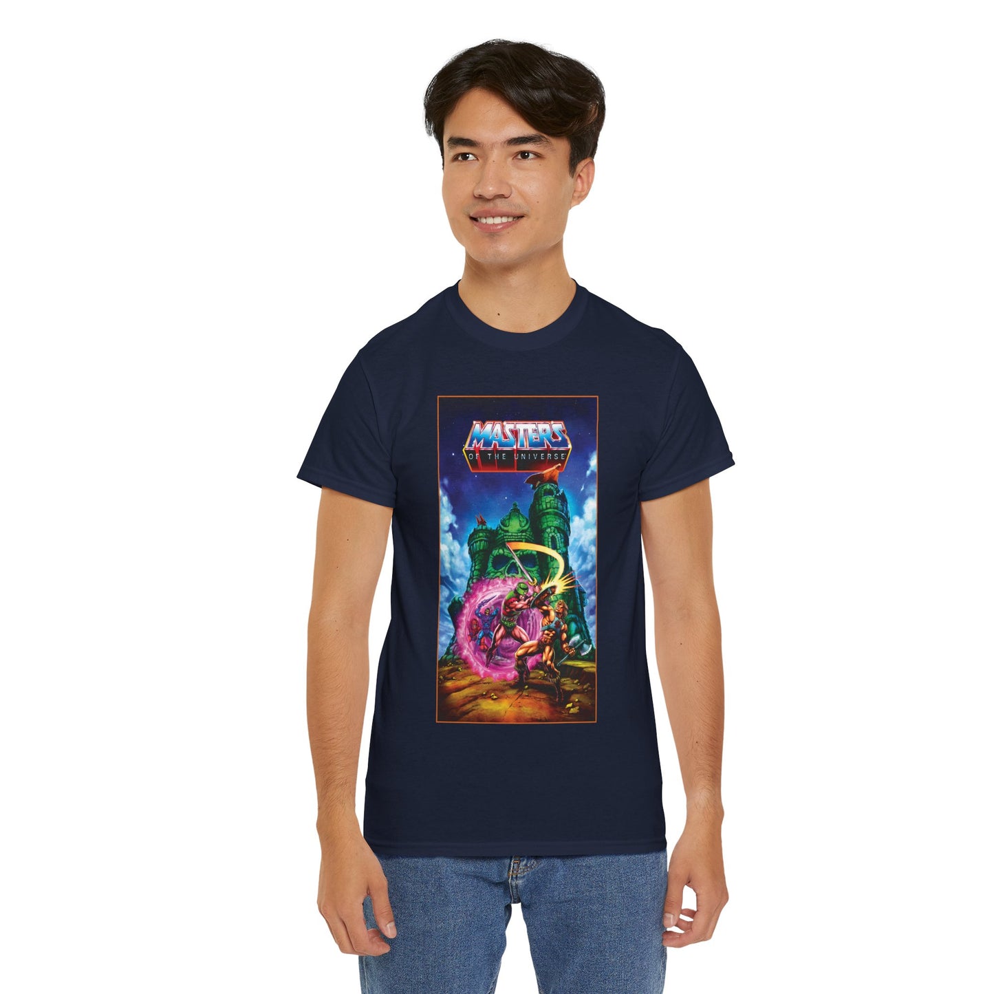 Masters of the Universe T-Shirt- He-Man Vs Tri-Klops, Skeletor and Beast Man - New 2026 Movie with Nicholas Galitzine