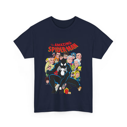 Amazing Spider-Man T-Shirt - Green Goblin, Kingpin, Hobgoblin, Electro, Black Cat, Mysterio, Doctor Octopus, Gwen Stacy - Marvel Comics