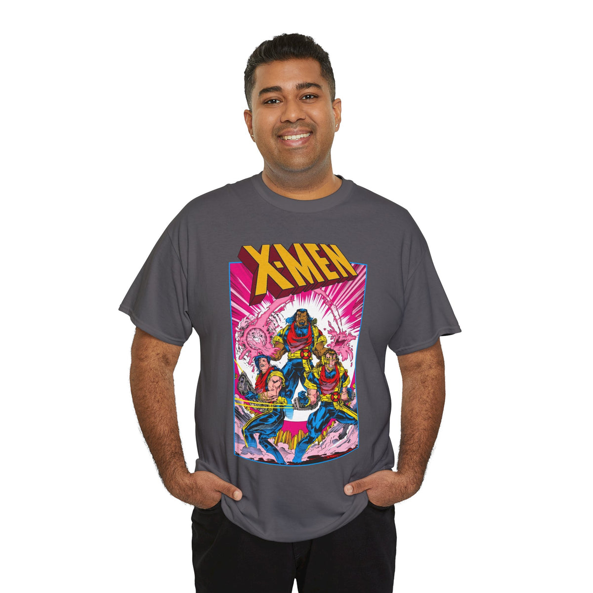 X-Men T-Shirt - Whilce Portacio Art - Bishop - Marvel Comics