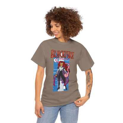 Blackfire T-Shirt - George Perez Art - New Teen Titans Enemy, Starfire's Evil Sister - From Tamaran - DC Comics