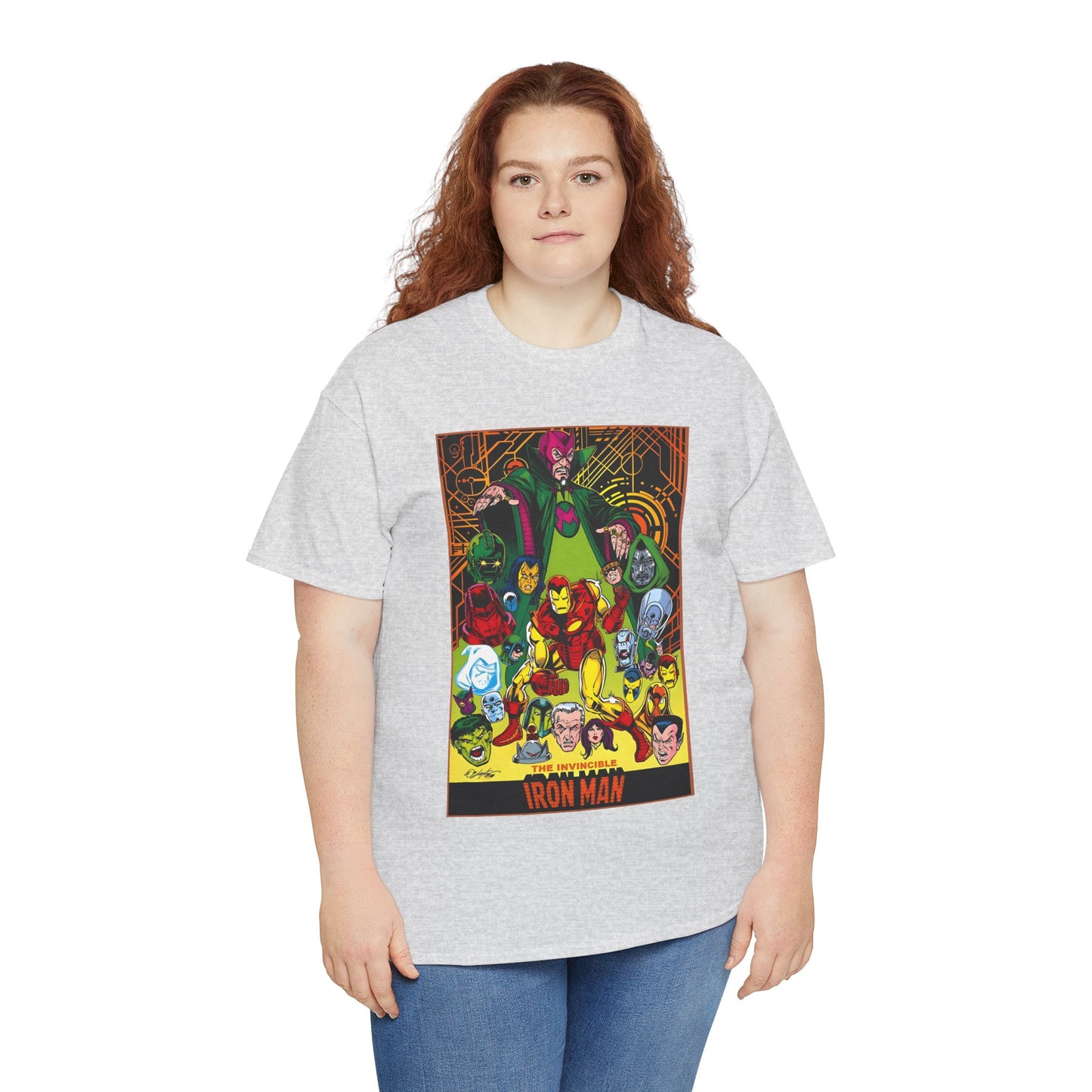 Iron Man T-Shirt - Bob Layton Art - Tony Stark - Ultron, Doctor Doom, The Mandarin, The Beetle - Marvel Comics