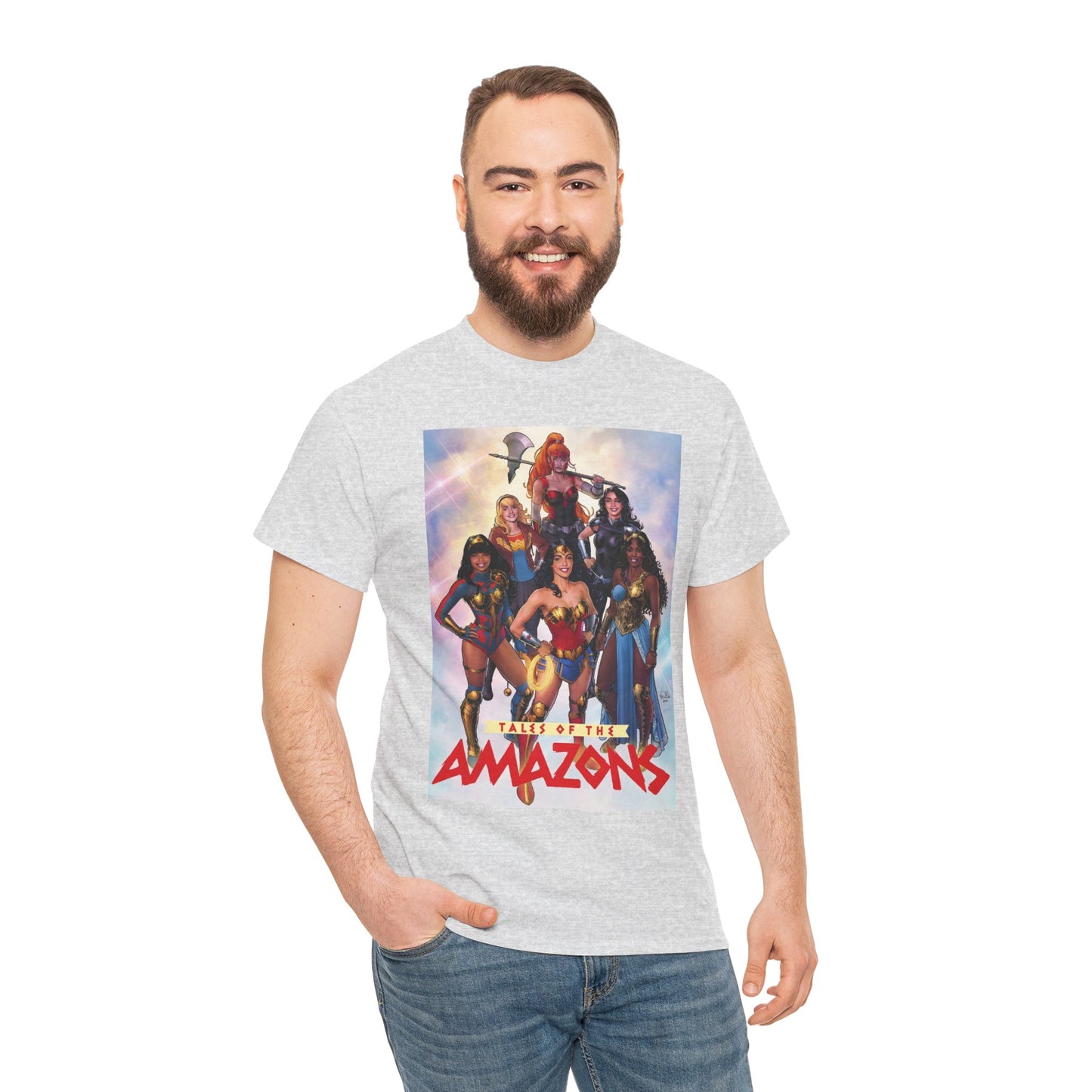 Tales of the Amazons T-Shirt - Nicola Scott Art - Wonder Woman, Wonder Girl, Troia, Nubia, Artemis, Queen Hippolyta, Yara Flor, Donna Troy - DC Comics