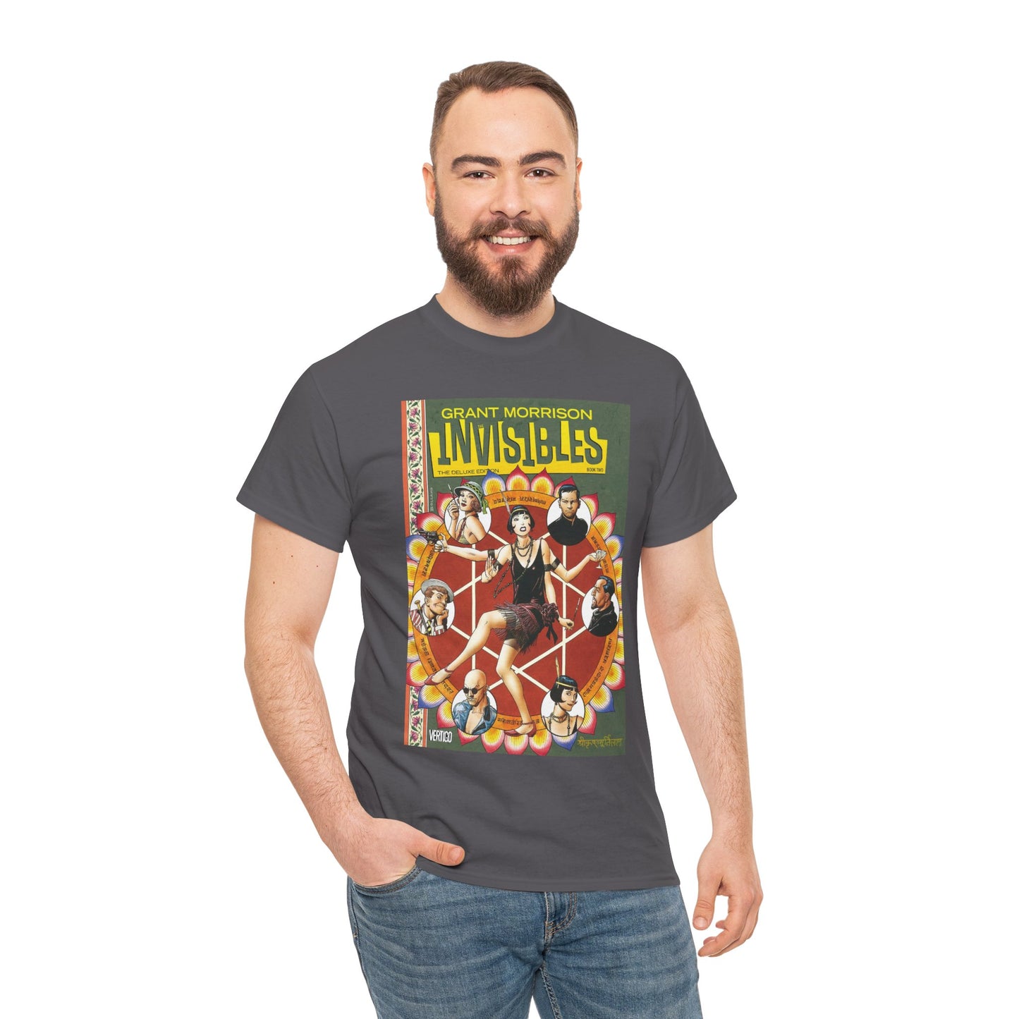 Invisibles T-Shirt - Brian Bolland Art - Grant Morrison 1990s Series - Vertigo Comics