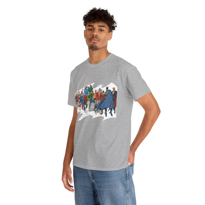 Batman T-Shirt - Neal Adams Art - Plastic Man, Sargon, Robin, Doom Patrol, Superboy, Legion of Super-Heroes - 100-Page Giant Cover Art - DC Comics