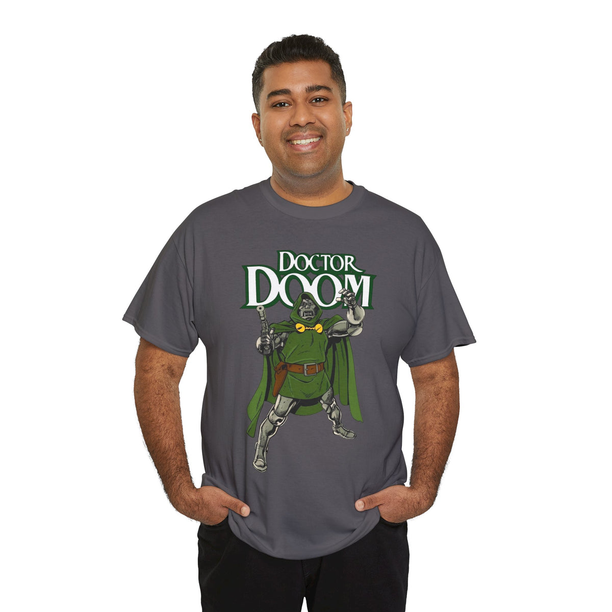 Doctor Doom T-Shirt - John Byrne Art - Fantastic Four Foe - Ruler of Latveria - 2026 Avengers Doomsday Movie - Marvel Comics