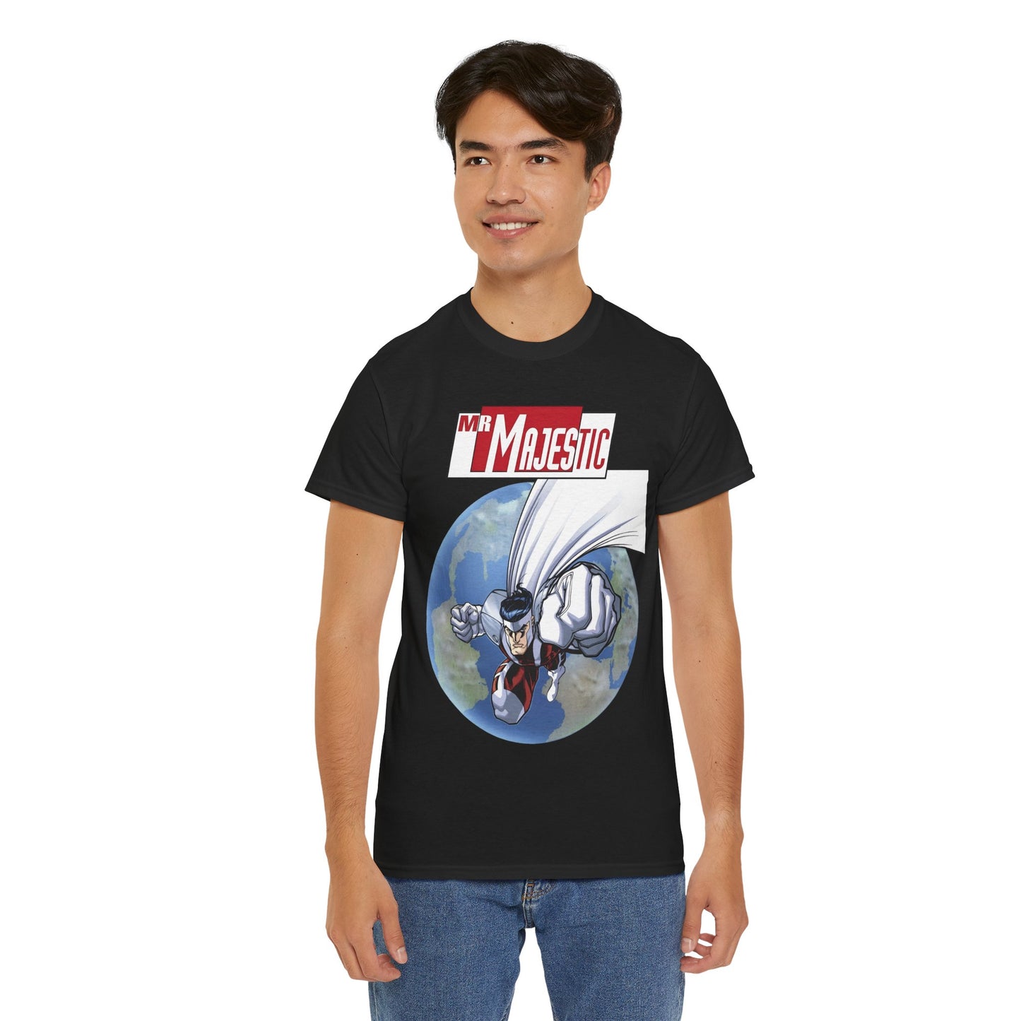 Mr. Majestic T-Shirt - Ed McGuiness Variant Cover Art - DC/Wildstorm Comics