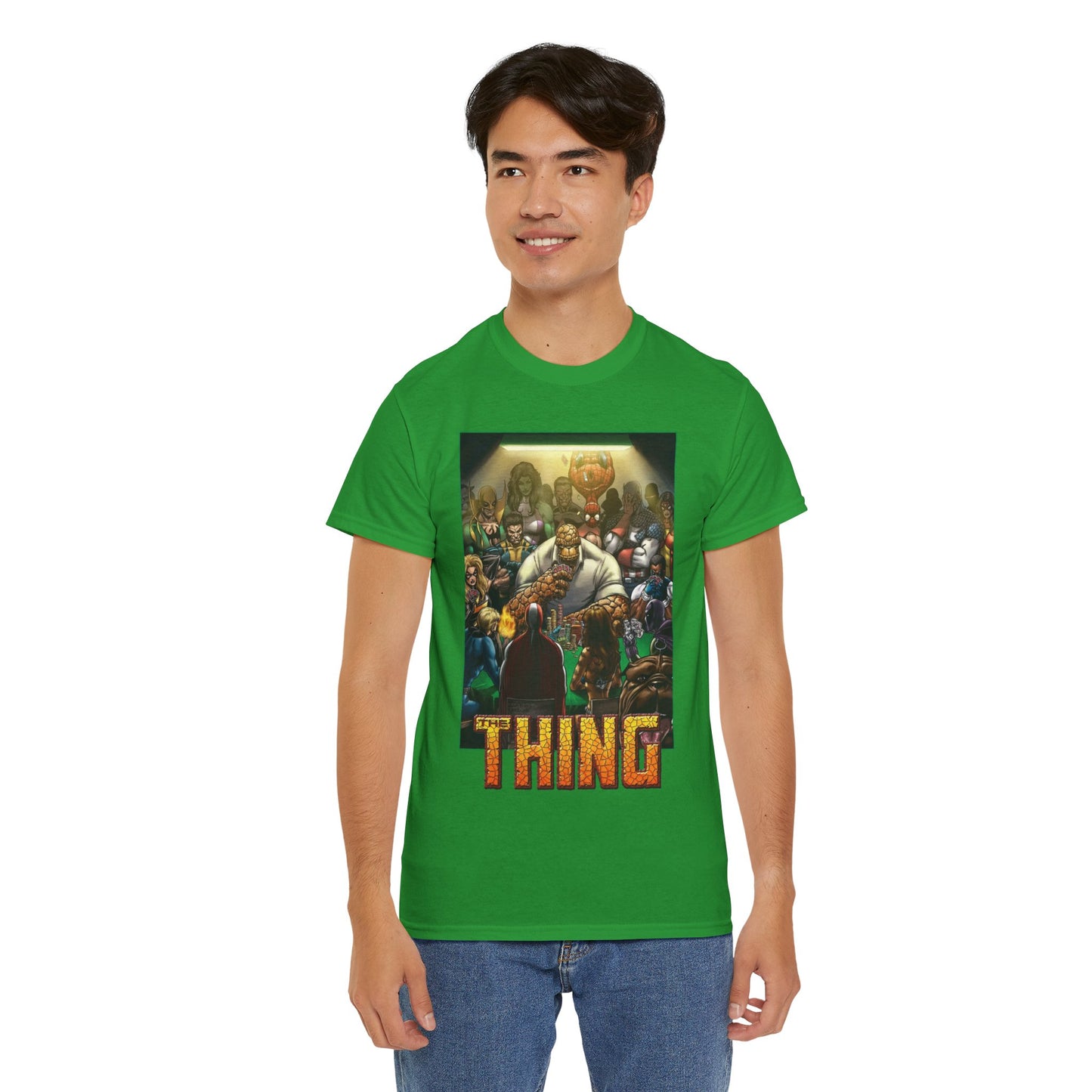 The Thing T-Shirt - Andrea DI Vito Art - Fantastic Four Member, Ben Grimm - Marvel Comics