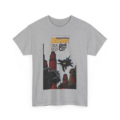 Batman: Dark Knight, Dark City T-Shirt - Mike Mignola Art - Gotham City, Bruce Wayne - 1990s Cover Art - DC Comics