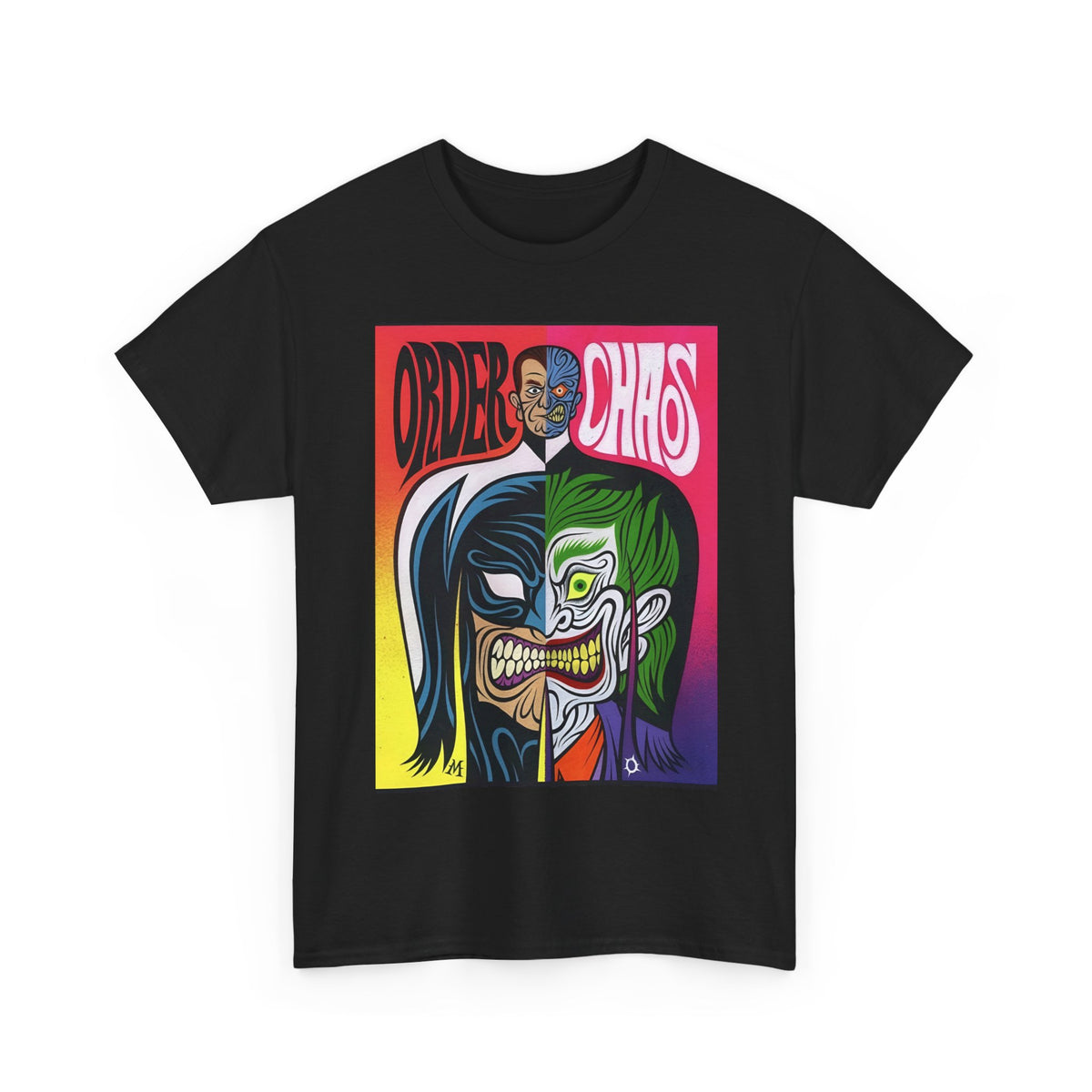 Joker Two-Face T-Shirt - Order/Chaos - DC Comics