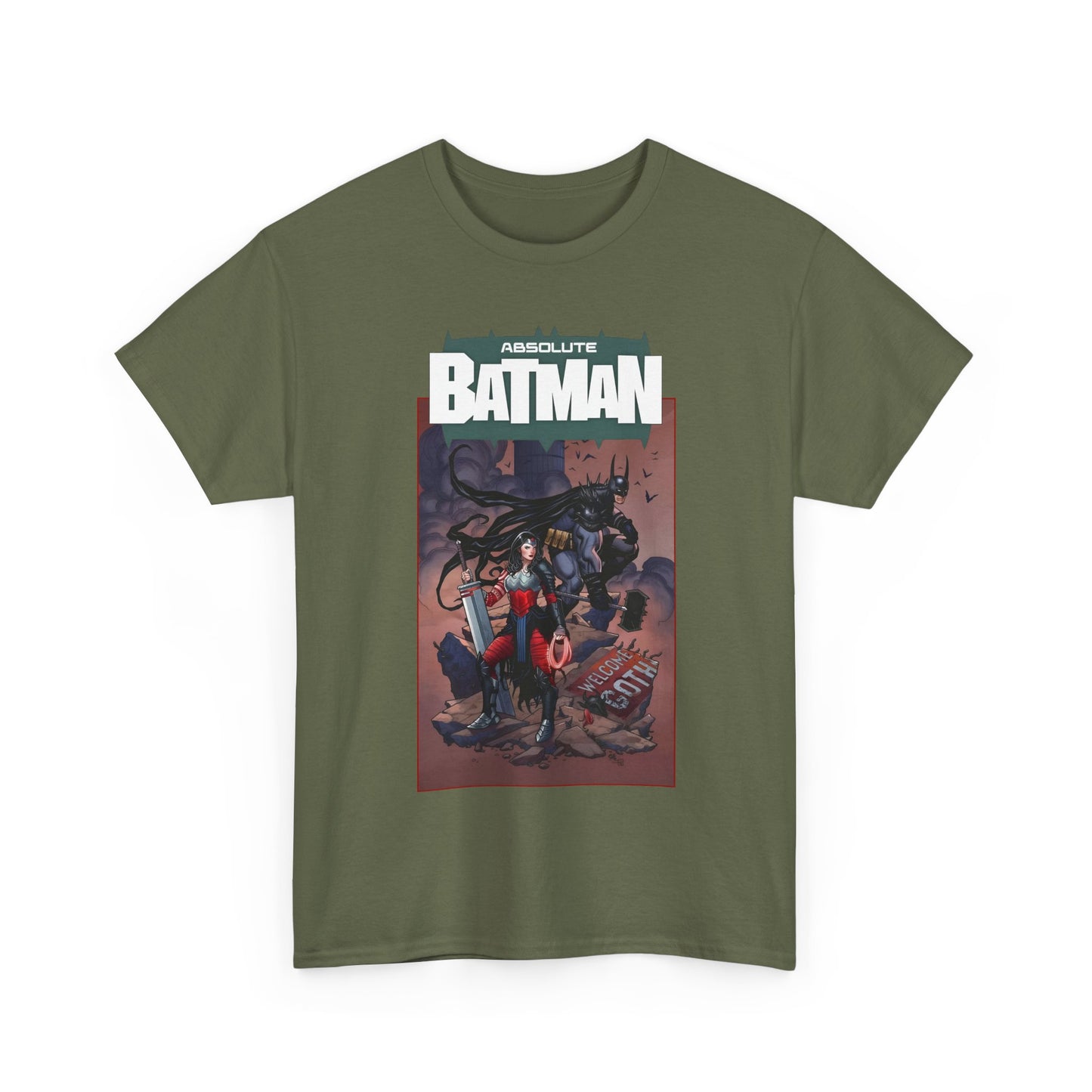 Absolute Batman & Absolute Wonder Woman T-Shirt - Frank Cho Art - DC Comics
