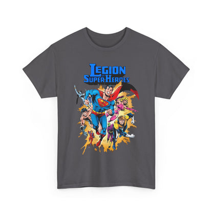 Superboy & Legion of Super-Heroes T-Shirt - Joe Staton Art - DC Comics