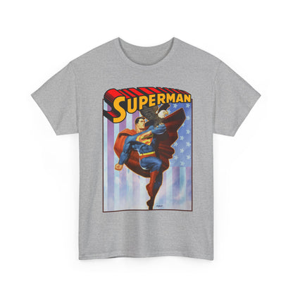Superman With Eagle T-Shirt - Ariel Olivetti Art - DC Comics
