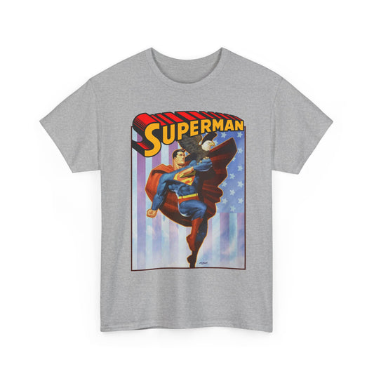 Superman With Eagle T-Shirt - Ariel Olivetti Art - DC Comics