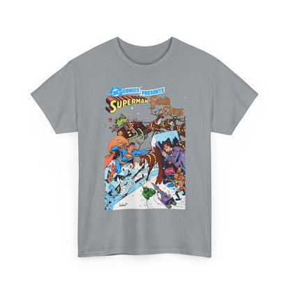 Superman & Santa Claus T-Shirt - José Luis García-López Art - DC Comics Presents #67 - Vs. Toyman