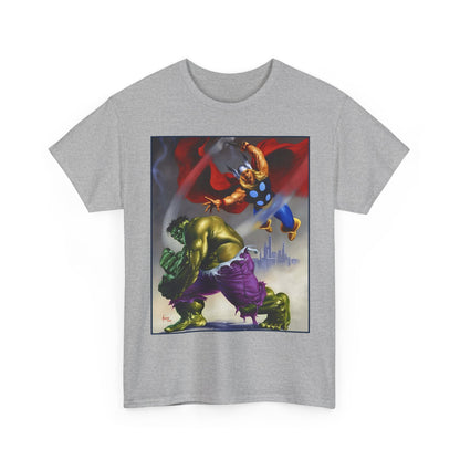 Incredible Hulk & Thor T-Shirt - Joe Jusko Art - Marvel Comics