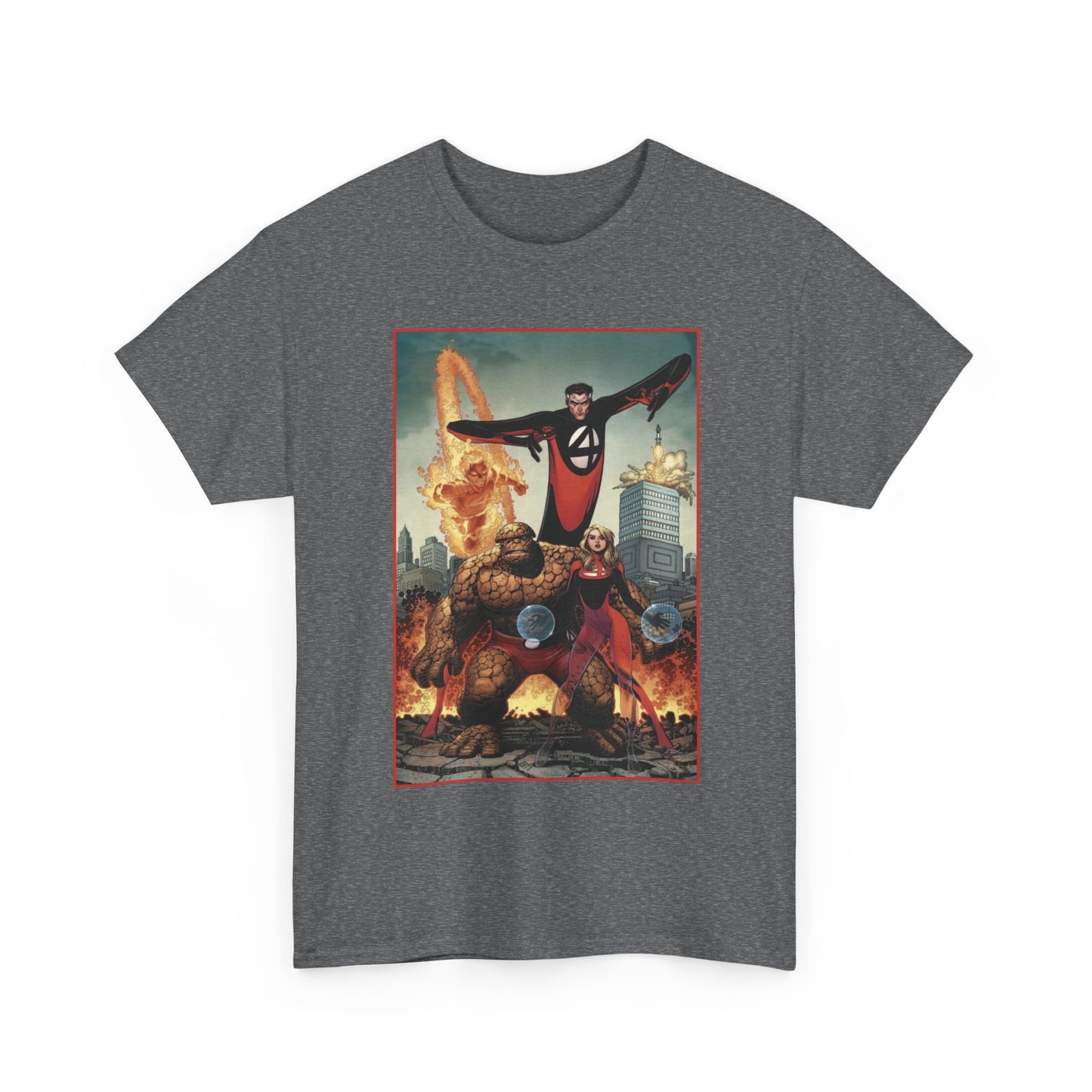 Fantastic Four T-Shirt - Arthur Adams Art - Marvel Comics