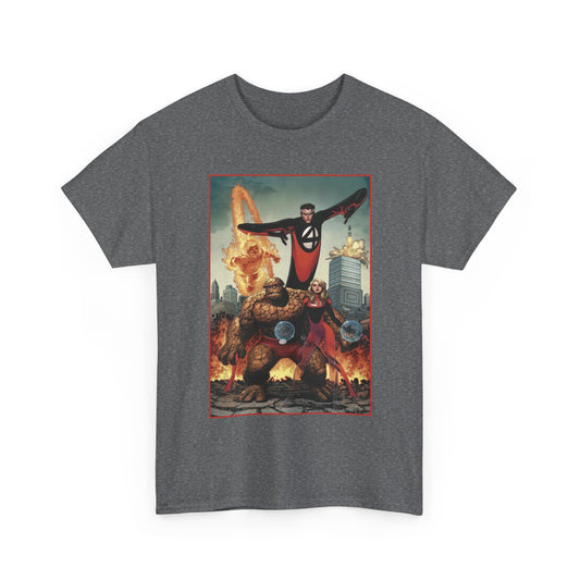 Fantastic Four T-Shirt - Arthur Adams Art - Marvel Comics