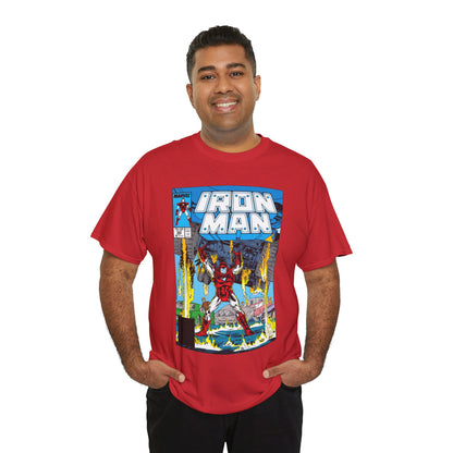 Iron Man #222 T-Shirt - Mark Bright Art - Marvel Comics