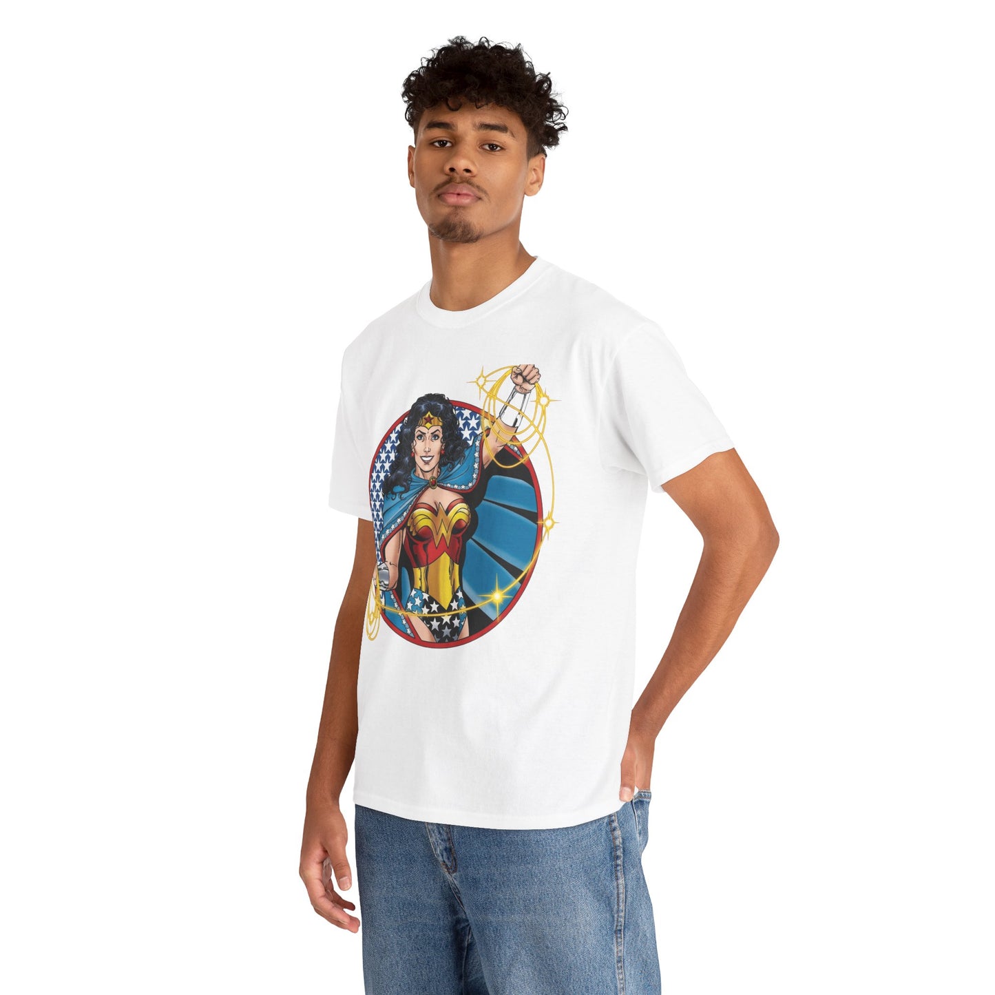 Wonder Woman T-Shirt - George Perez Art - Amazon Princess, Themyscira - DC Comics