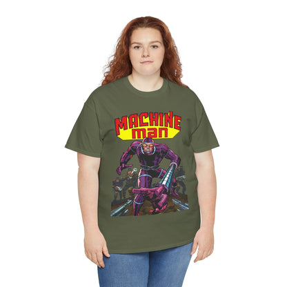 Machine Man T-Shirt - Jack Kirby Creation - Popular 1970s Hero - Marvel Comics